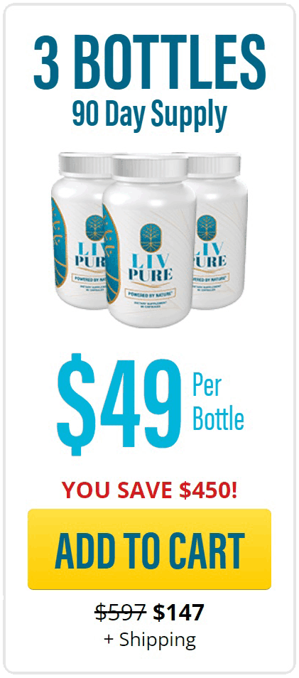 livpure three bottles price